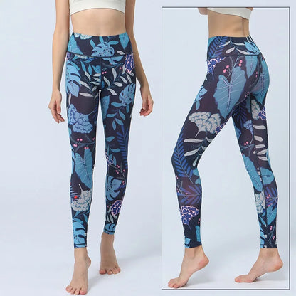 Leggings deportivos de secado rápido para mujer, lisos y de moda
