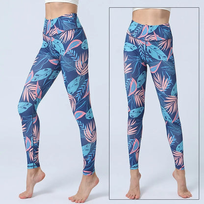 Leggings deportivos de secado rápido para mujer, lisos y de moda