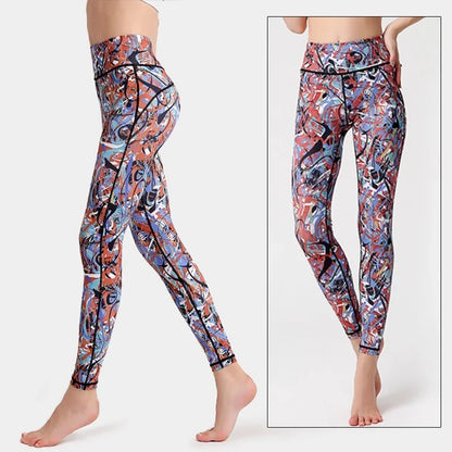 Leggings deportivos de secado rápido para mujer, lisos y de moda