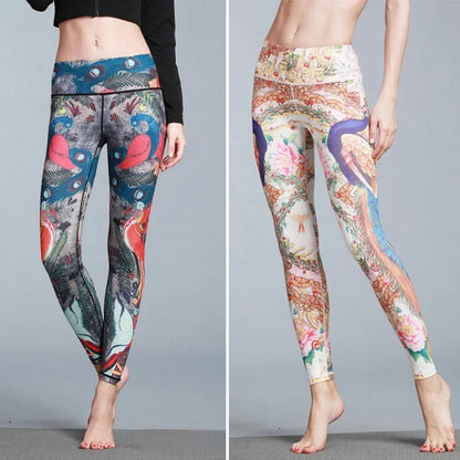 Leggings deportivos de secado rápido para mujer, lisos y de moda
