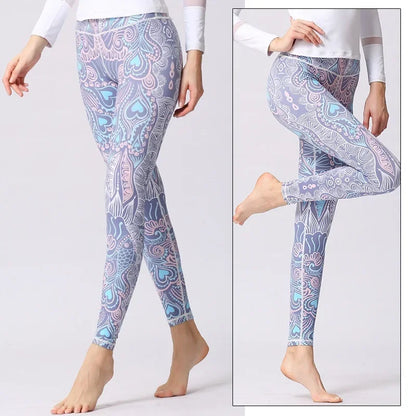 Leggings deportivos de secado rápido para mujer, lisos y de moda