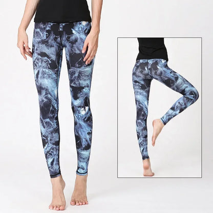 Leggings deportivos de secado rápido para mujer, lisos y de moda
