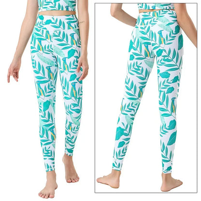 Leggings deportivos de secado rápido para mujer, lisos y de moda