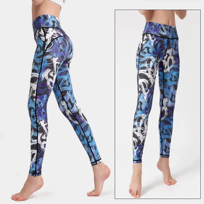 Leggings deportivos de secado rápido para mujer, lisos y de moda