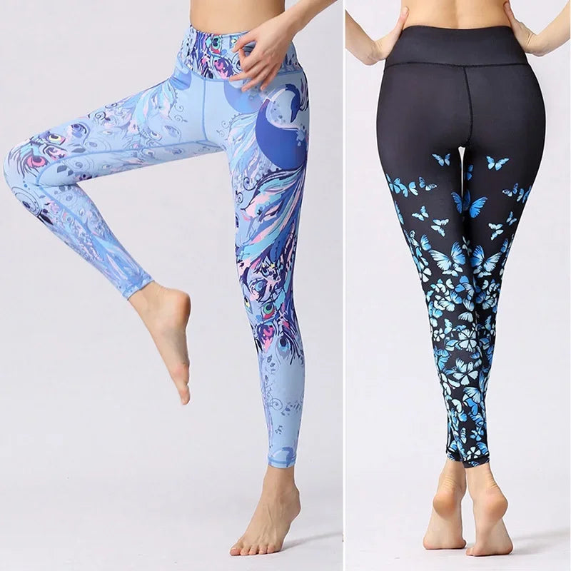 Leggings deportivos de secado rápido para mujer, lisos y de moda