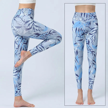 Leggings deportivos de secado rápido para mujer, lisos y de moda